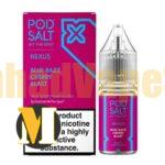 سالت بلوبری رزبری گیلاس پاد سالت <br><span>Pod Salt Nexus Blue Razz Cherry Blast 30ml</span> - Image 2